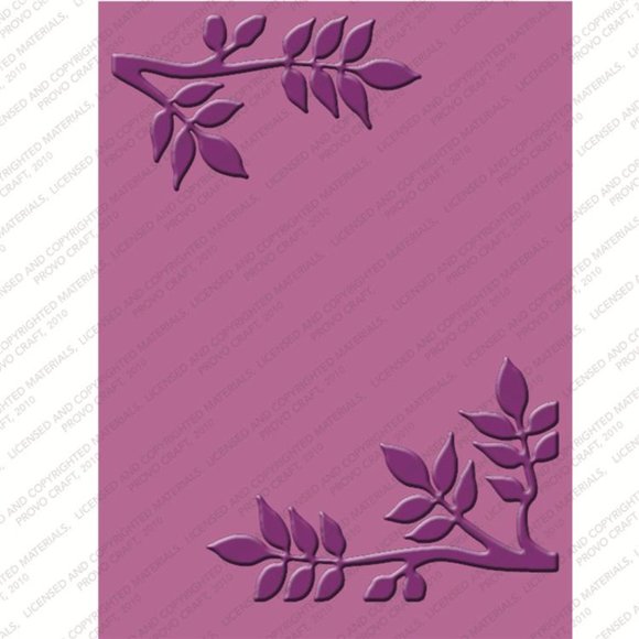 Cuttlebug 4-pc embossing folders - GIVE A HOOT - Picture 5 of 9